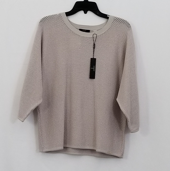 Tahari Mesh Sweater! - Picture 2 of 8